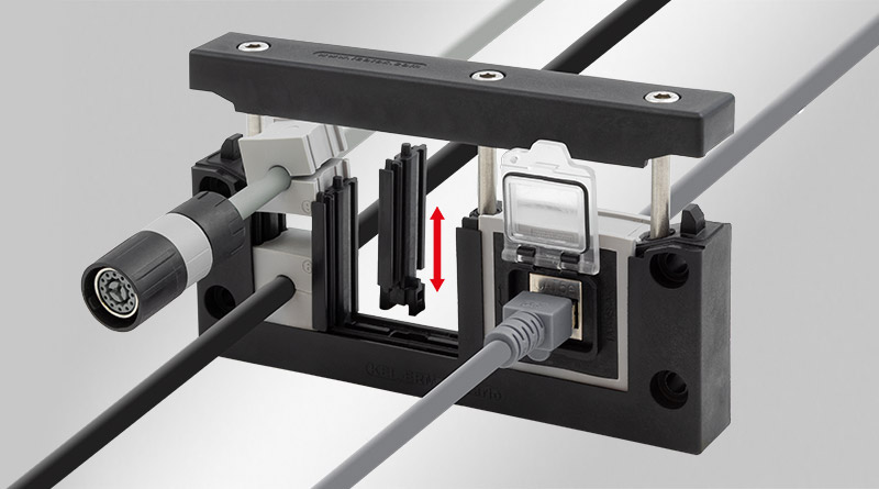 KEL-ERM VARIO Split Cable Transit with Variable Dividers, UL Type